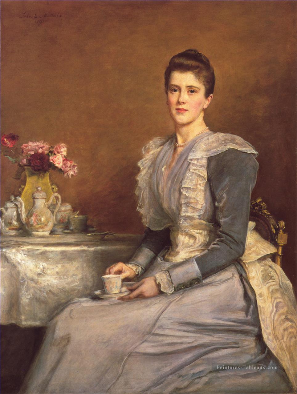 Mary Chamberlain préraphaélite John Everett Millais Peintures à l'huile